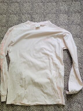 Simply Southern Pale Pink Tee with Subtle Label Detail